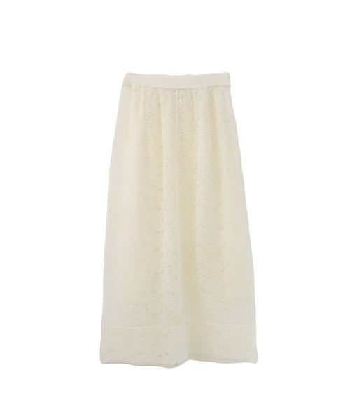 【GISELe4月号掲載】modern lace I-line skirt